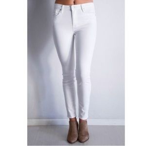 Just Black White Skinny Jeans